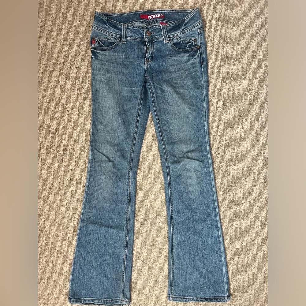 COPY - BONGO size 3 low rise flare jeans